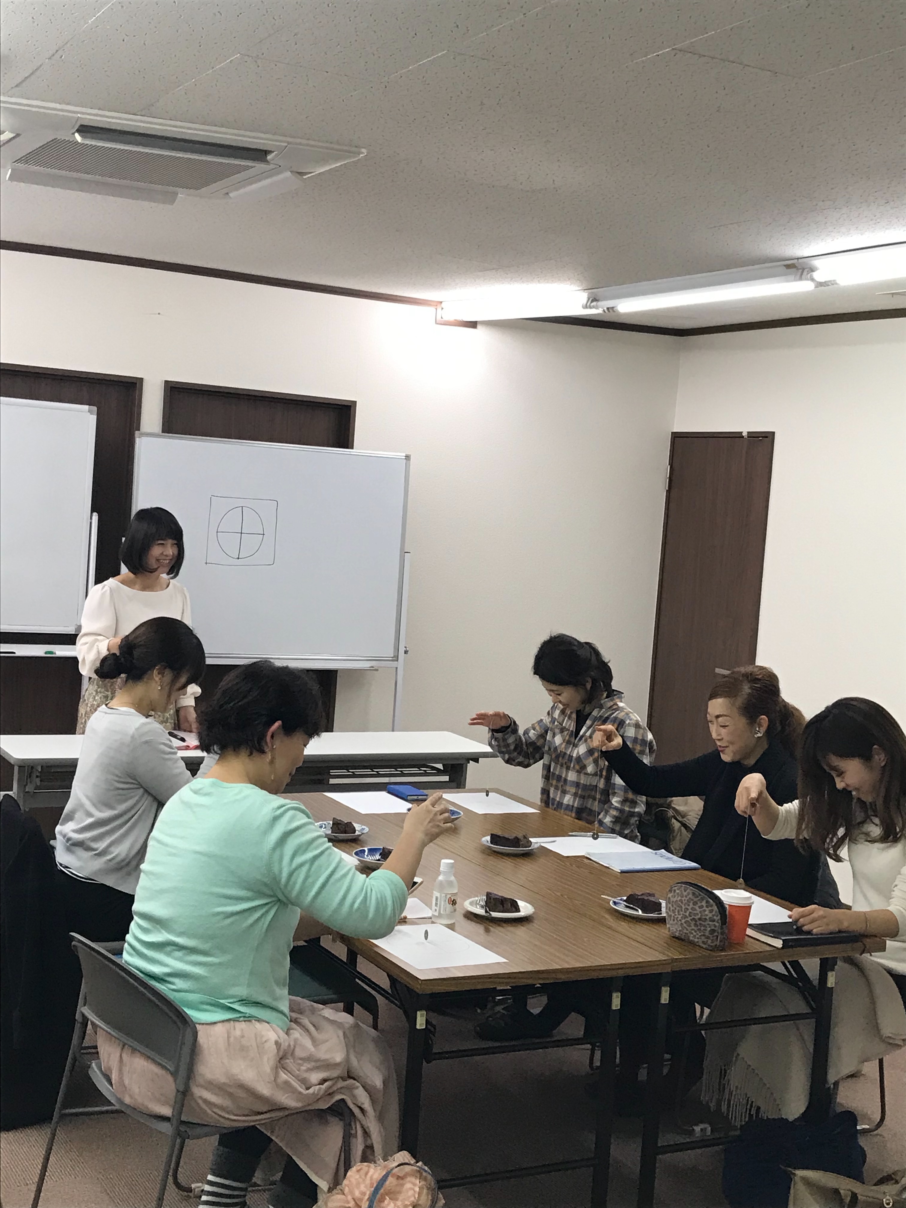 イメージで5円玉が勝手に動く?京都MORE美セミナー『商売の準備』